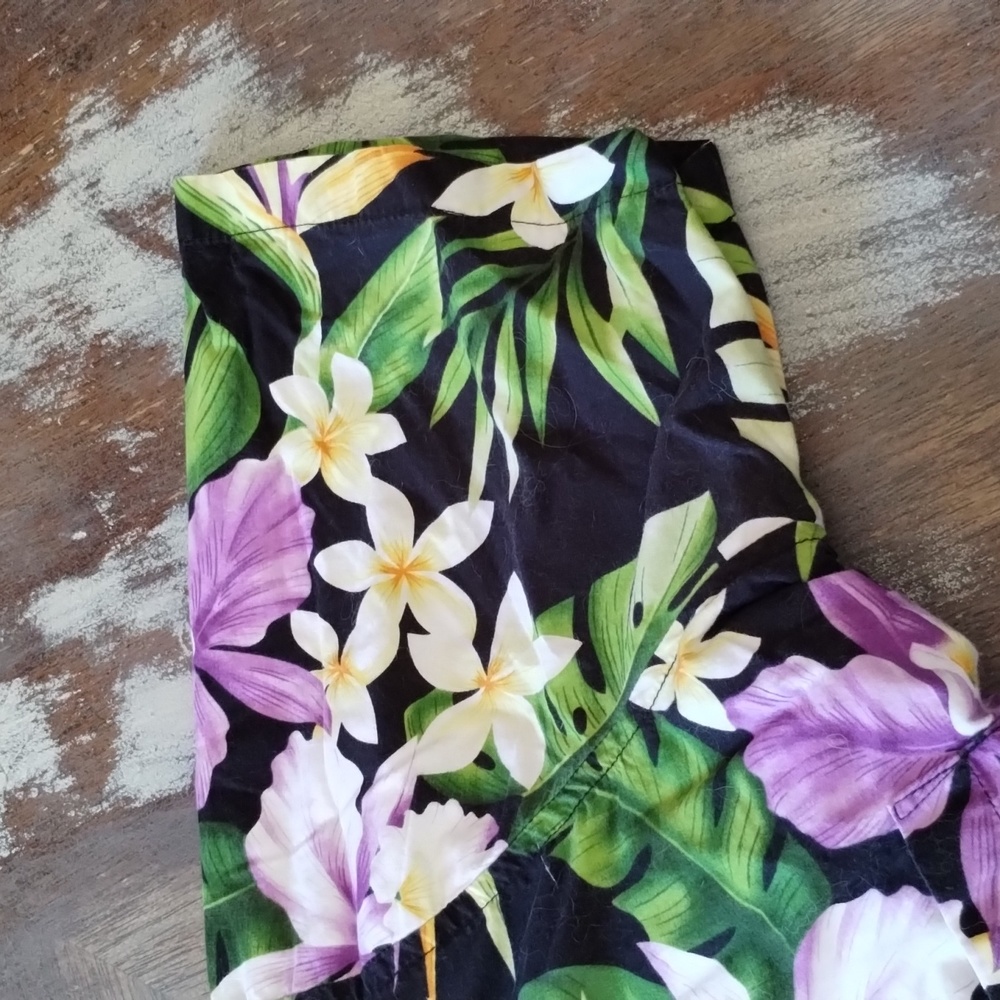 Go Barefoot short sleeve Hawaiian shirt size XL - Picture 3 of 8